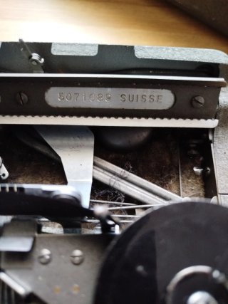 Máquina de escribir Hermes Baby