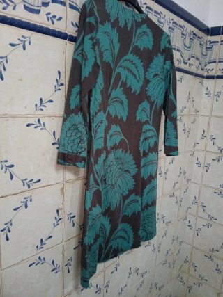 Vestido Olla Trichi floral M