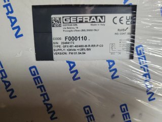 Controlador GEFRAN GFX-M1-40/480-M-R-RR-P-C0