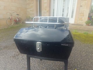 Baúl moto custom Coffin Vramack Seven 43L