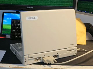 Portátil Vintage Toshiba T1910