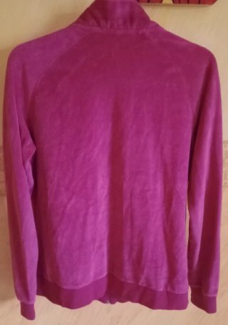Chaqueta chándal mujer rosa fucsia