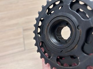 Cambio Shimano SIS 6v + Piñonera