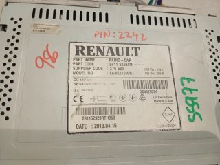 Pantalla navegador GPS Renault Clio IV