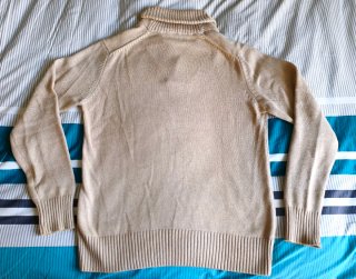 Jersey Sfera Cuello Vuelto Talla M Beige