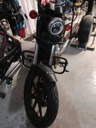 Kawasaki EN 500 Vulcan Negra - No Arranca
