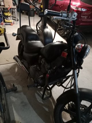 Kawasaki EN 500 Vulcan Negra - No Arranca