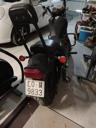 Kawasaki EN 500 Vulcan Negra - No Arranca