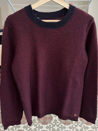 Jersey Adolfo Domínguez Rojo Talla S