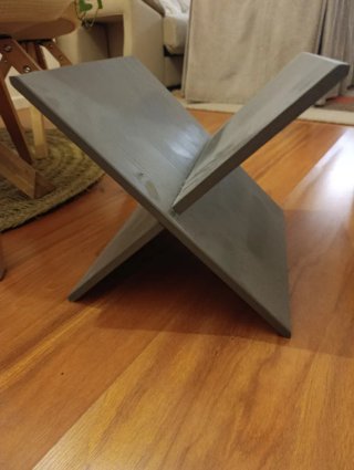 Cruceta Madera Kallax Ikea Gris
