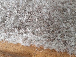 Alfombra Pelo Sintético flecos