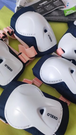 Protecciones Oxelo Talla XS Patinaje