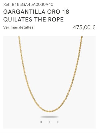 Cordon Oro 18k