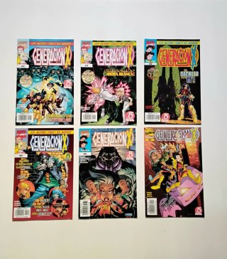 Lote 19 Comics Grapas Generación X Vol.II