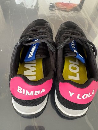 Deportivas Bimba y Lola Negras y Rosas