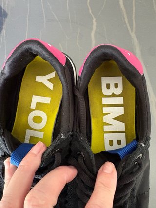 Deportivas Bimba y Lola Negras y Rosas
