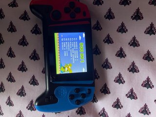 Consola Retro 3.5 Azul/Rojo