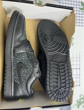 Air Jordan 1 Low SE Nero Grigio