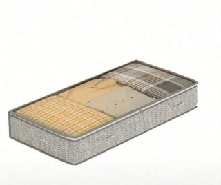 Organizador de tela gris