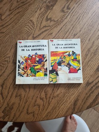 La gran aventura de la historia lote de 10 comics