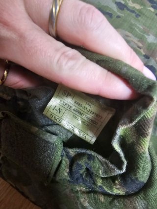 Uniforme camuflaje 1N