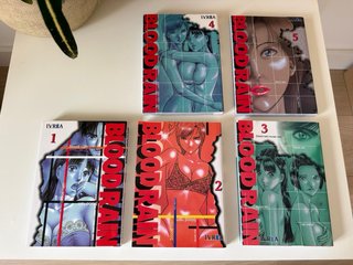 Blood Rain tomos 1 al 5 – Mio Murao