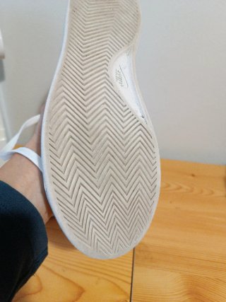 Zapatillas Nike. Polipiel Blancas Talla 38