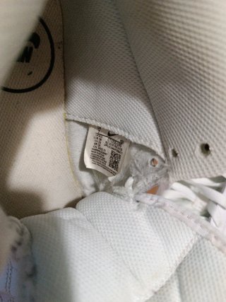 Zapatillas Nike. Polipiel Blancas Talla 38