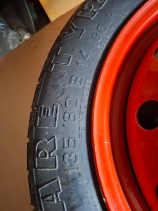 Rueda de repuesto FIAT 135/80 B15