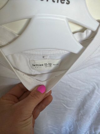 Camiseta básica manga larga blanca