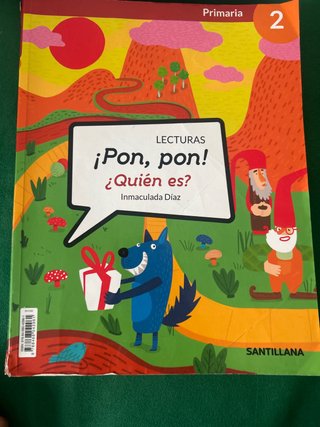 ¿Pon, pon! ¿quién es?, 2 Primaria lecturas