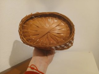Cestita de Mimbre Artesanal