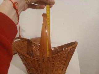 Cestita de Mimbre Artesanal