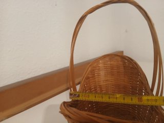 Cestita de Mimbre Artesanal