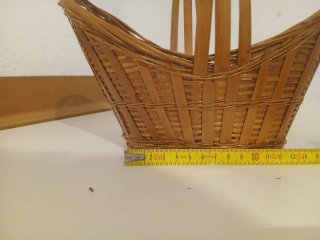 Cestita de Mimbre Artesanal