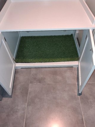 MUEBLE ARENERO MADERA GRANDE GATOS