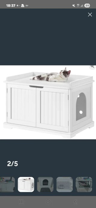 MUEBLE ARENERO MADERA GRANDE GATOS