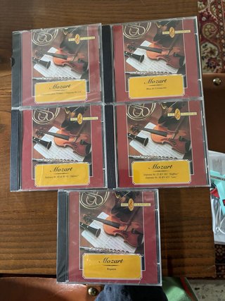 8 CDs Música Clásica: Mozart, Verdi, Vivaldi