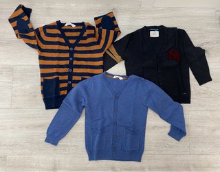 Lote 3 chaquetas niño 7-9 años