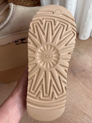 Botín Zueco UGG Beige
