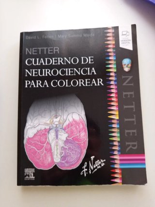 Netter : cuaderno de neurociencia para colorear