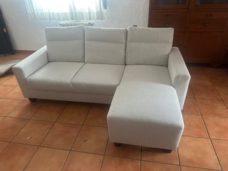 Sofá chaise longue Ikea BOLLSTANÄS beige