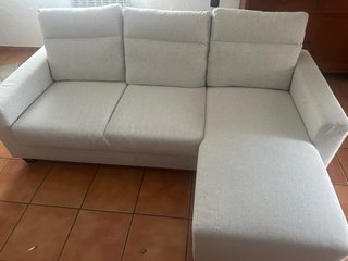 Sofá chaise longue Ikea BOLLSTANÄS beige