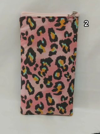 Funda gafas animal print hecha a mano