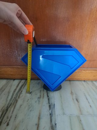 Secchiello Pop Corn Superman Blu