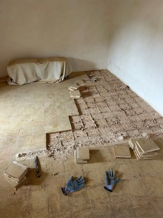 Baldosas de barro cocido
