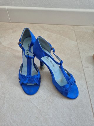 Zapatos de baile Manuel Reina T37 azul