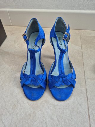 Zapatos de baile Manuel Reina T37 azul