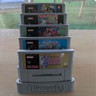 Soporte para juegos Super Nintendo