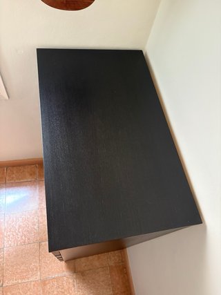 Cómoda 6 cajones negro Malm Ikea
